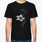 Тень с цветочком