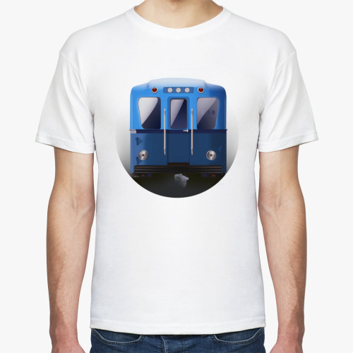 Футболка с принтом Вагон типа 81-701 'Г'