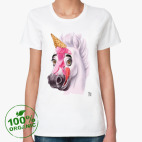 Женская футболка органик