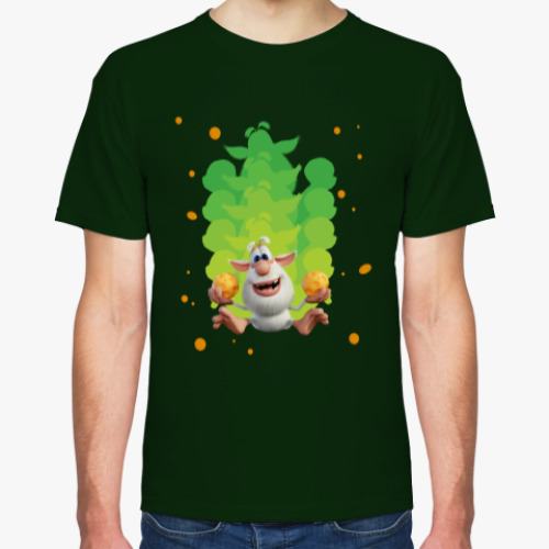 Футболка с принтом Скользящий Буба