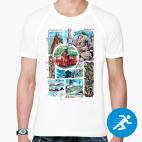 Мужская спортивная футболка