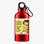 Металлическая бутылка 400 мл UV-DTF