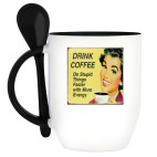 Кружка с ложкой