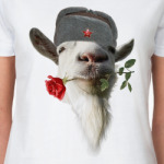 Коза с розой. Символ 2015