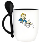 Кружка с ложкой