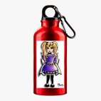 Металлическая бутылка 400 мл UV-DTF