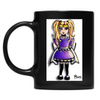 Кружка цветная UV-DTF