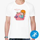 Мужская спортивная футболка