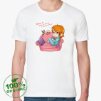 Мужская футболка органик