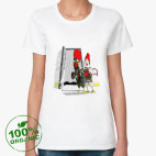 Женская футболка органик