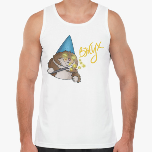 Майка с принтом Вжух