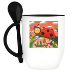 Кружка с ложкой