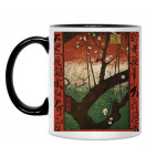 Кружка двухцветная