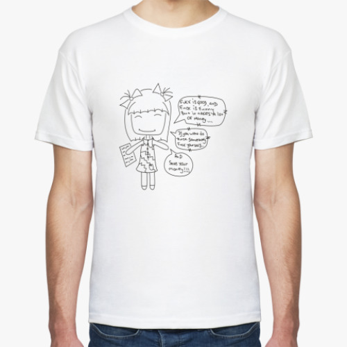 Футболка с принтом Fuck Is Good