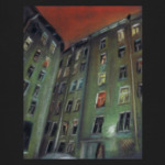 Двор, откуда видно море