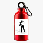 Металлическая бутылка 400 мл UV-DTF