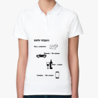 Женская рубашка поло