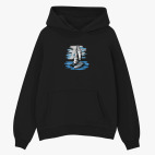 Толстовка худи оверсайз