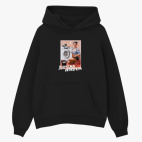 Толстовка худи оверсайз