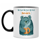 Медведь с кружкой