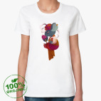 Женская футболка органик