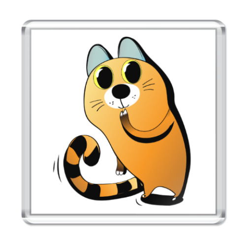 Магнит с принтом Почемучка