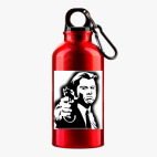 Металлическая бутылка 400 мл UV-DTF