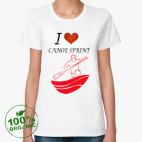 Женская футболка органик