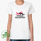 Женская футболка органик