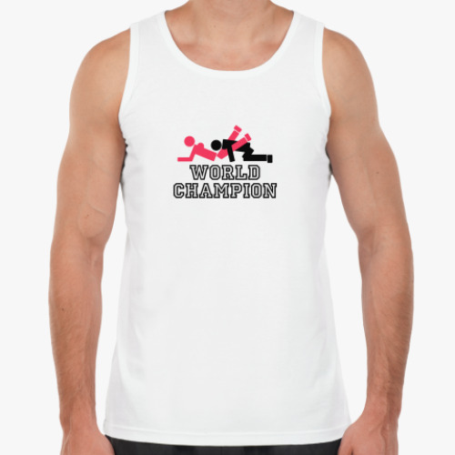 Майка с принтом Champion