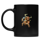 Кружка цветная UV-DTF