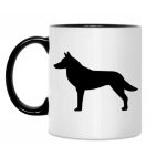 Кружка двухцветная