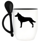 Кружка с ложкой