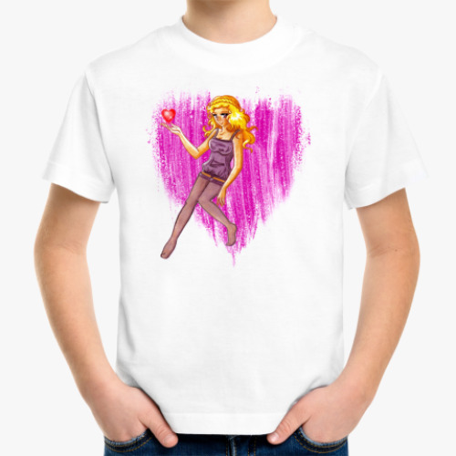 Детская футболка с принтом Nanami-chan