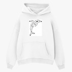 Толстовка худи оверсайз