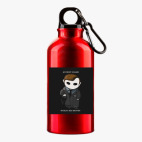 Металлическая бутылка 400 мл UV-DTF