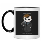 Кружка двухцветная