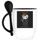 Кружка с ложкой