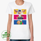 Женская футболка органик