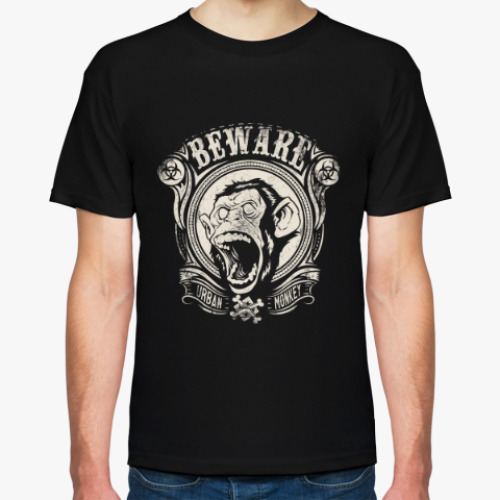 Футболка с принтом Urban Monkey