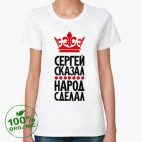 Женская футболка органик