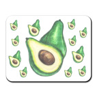Коврик для мыши Авокадо сочный и вкусный
