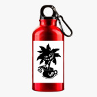 Металлическая бутылка 400 мл UV-DTF