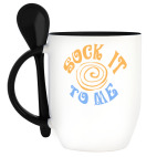 Кружка с ложкой