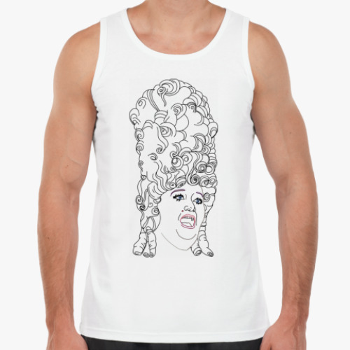 Майка с принтом diva