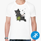 Мужская спортивная футболка