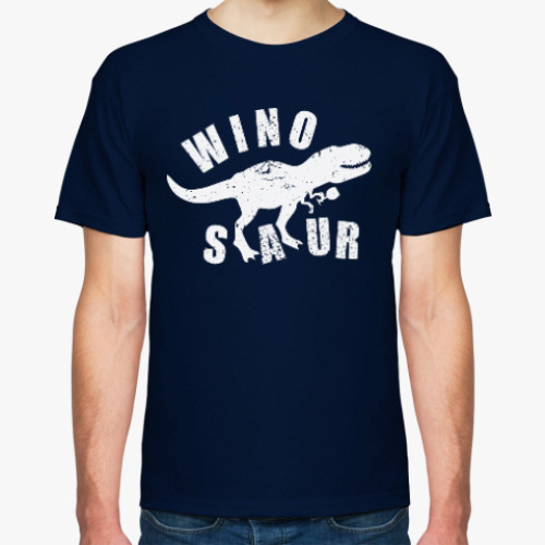 Футболка с принтом Winosaur