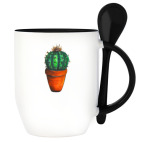 Кружка с ложкой