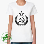 Женская футболка органик