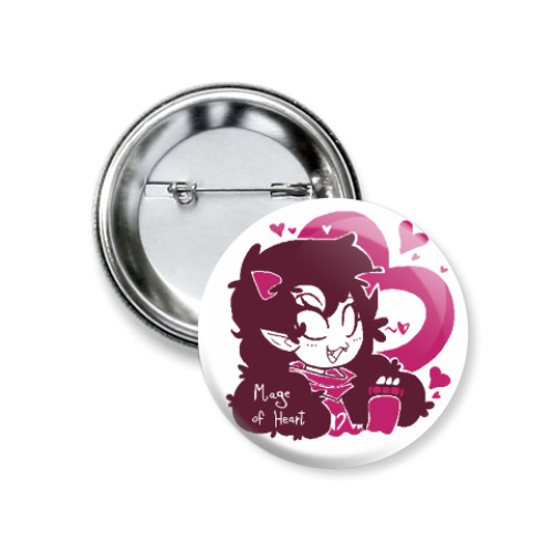 Значок 37мм с принтом Homestuck Meulin Leijon God Tiers